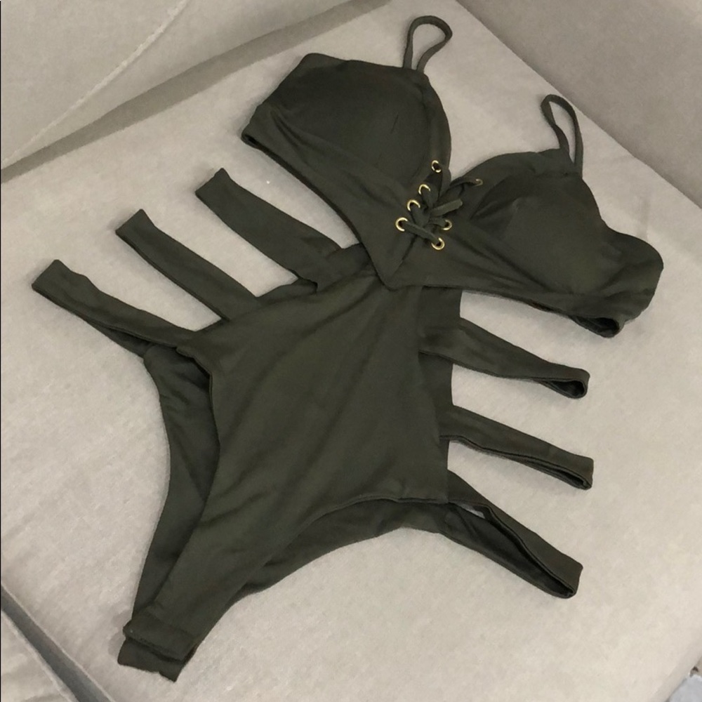 Olive Bodysuit